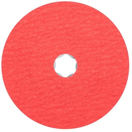 Pferd 40734 COMBICLICK Fiber Disc 5in Dia. Ceramic Oxide CO-COOL 50 Grit 40734-PFERD
